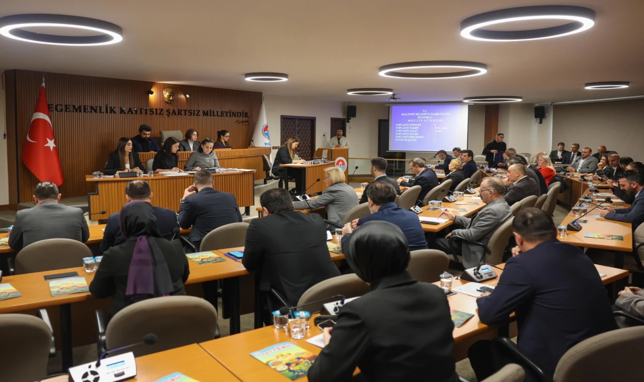 Maltepe Belediye Meclisi yıla başladı