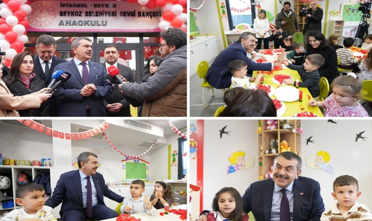 Bakan Tekin’den Beykoz’da okul ziyaretleri