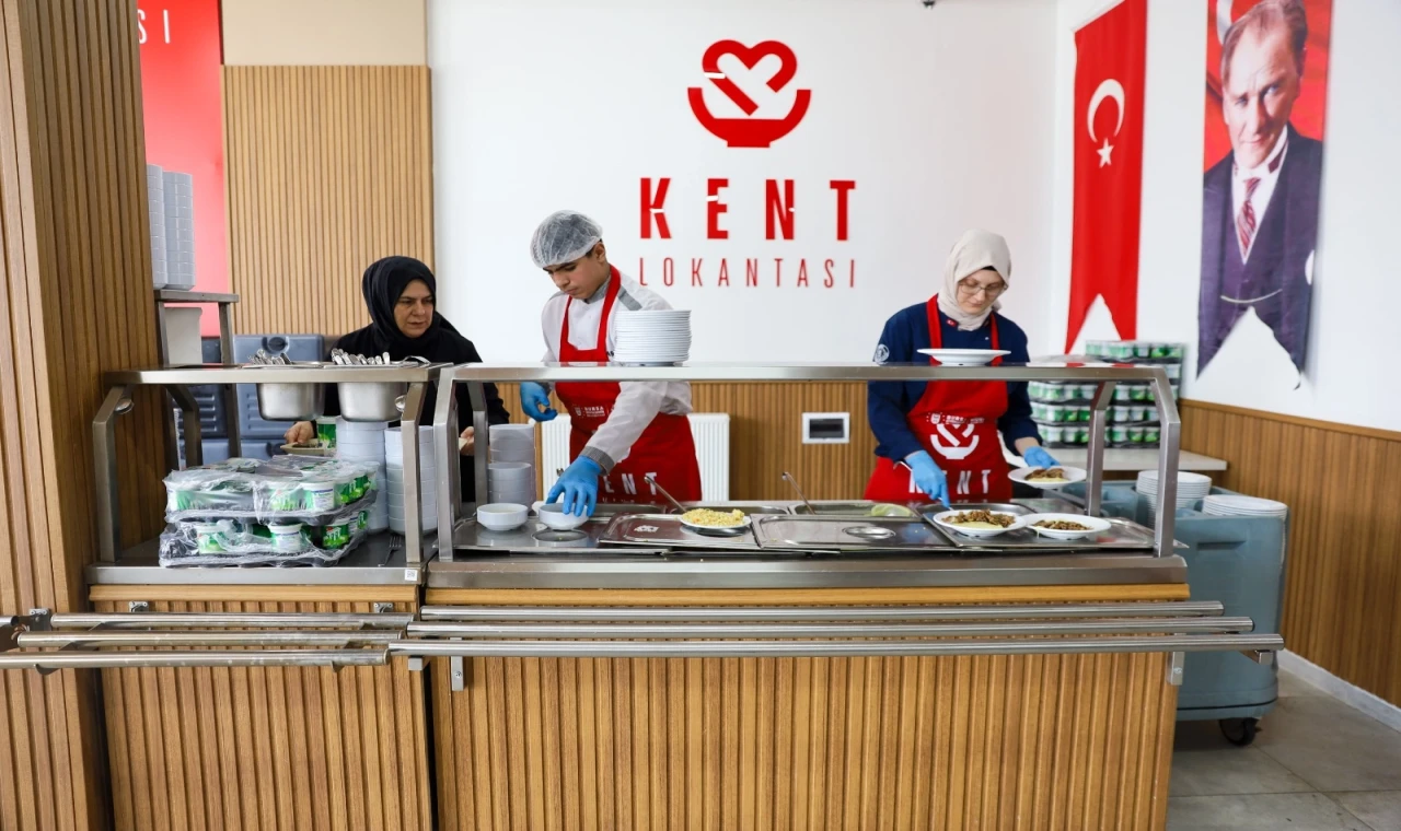 Bursa Büyükşehir’in ’Kent Lokantaları’na yoğun ilgi