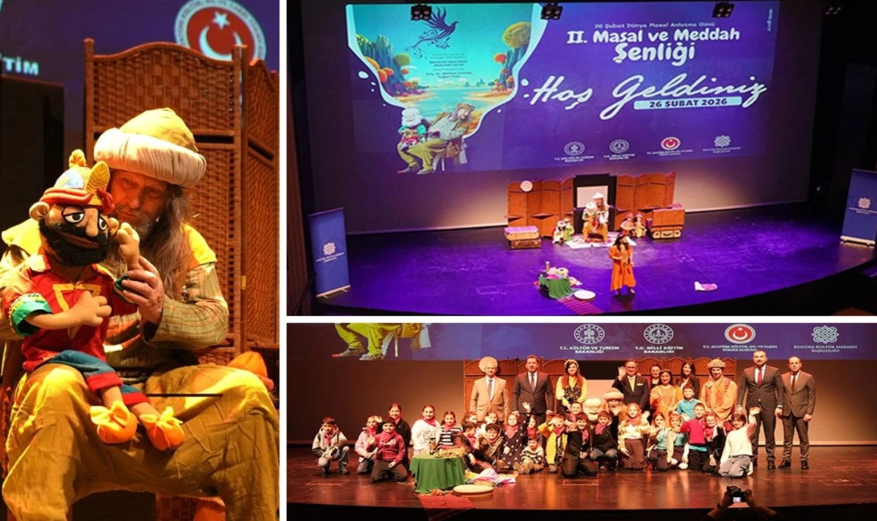 Dünya Masal Anlatma Günü’nde ”II. Masal ve Meddah Şenliği” coşkusu