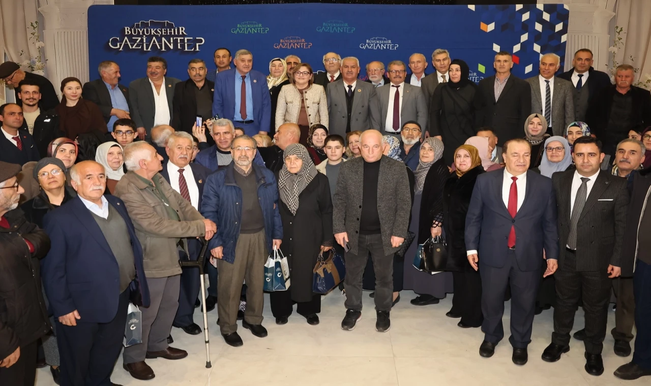 Gaziantep’te Başkan Şahin’den emeklilere müjde