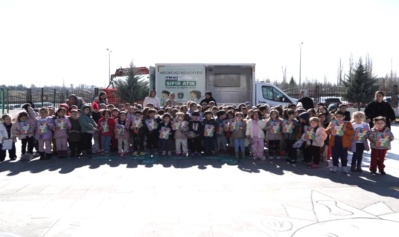 Kayseri Melikgazi’den öğrencilere ’sıfır atık’ eğitimi