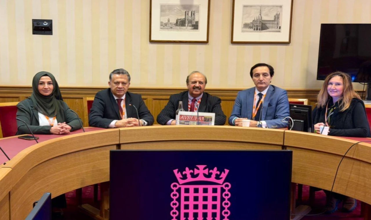 KGK, Lordlar Kamarası’nda... Türk dostu Lord Hussain’den KGK’ya özel medya oturumu