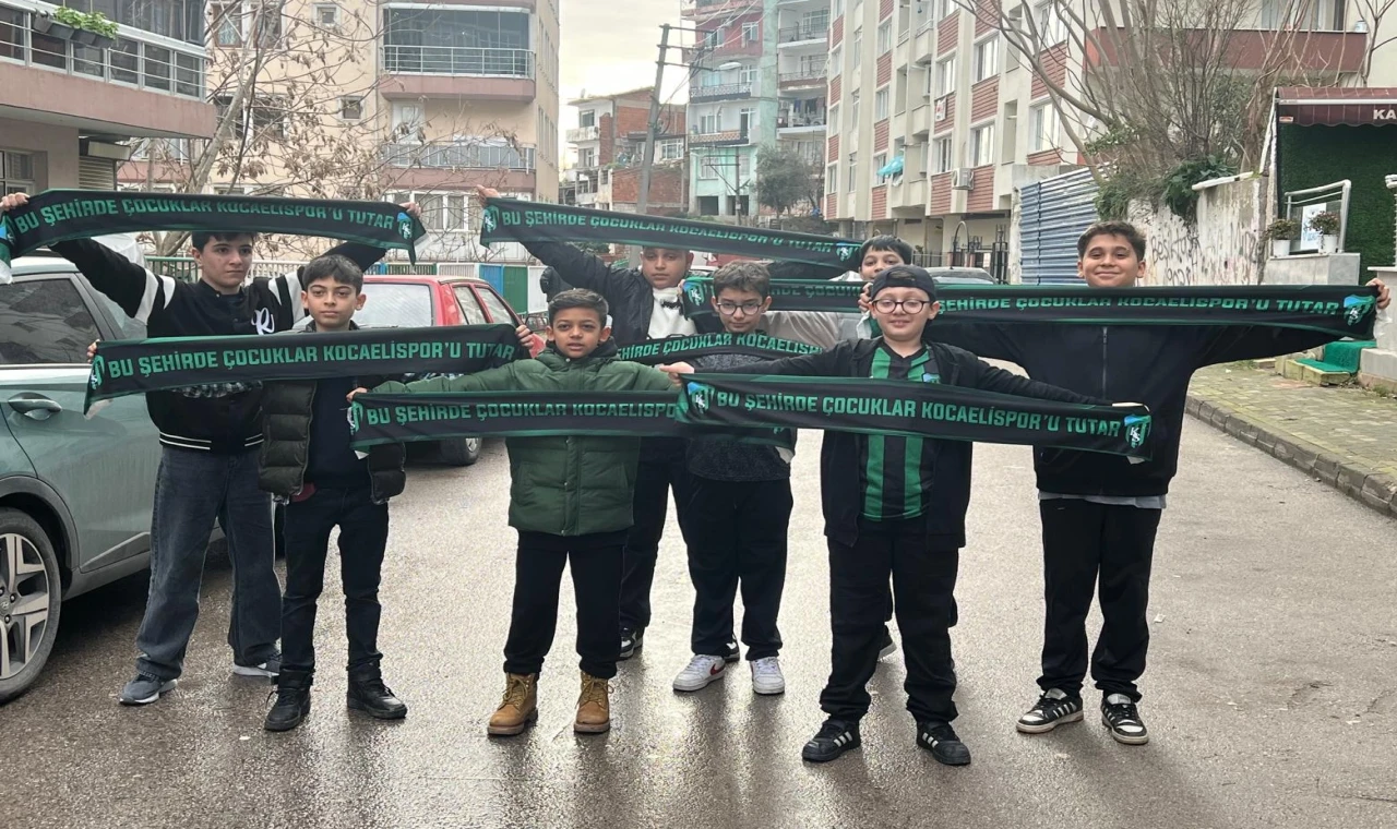 Kocaeli’de milyonları etkileyen o çocuklara büyük jest!