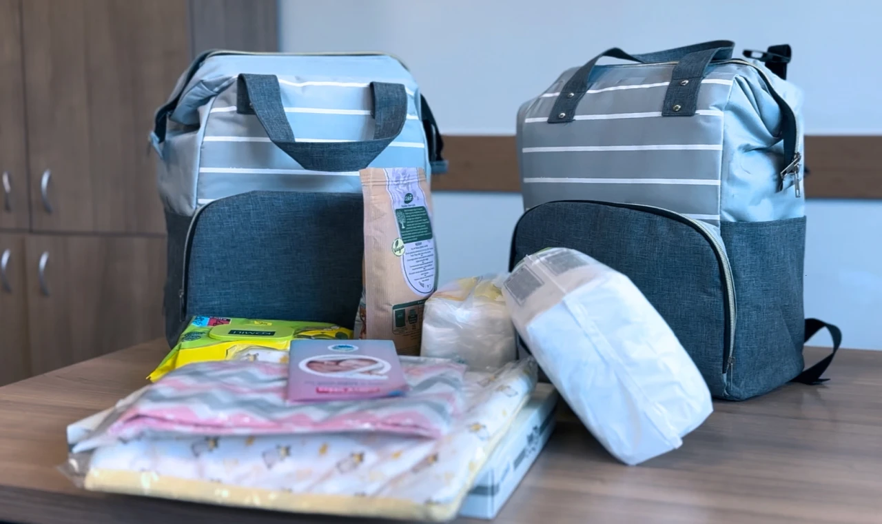 Sakarya’da yeni doğanı mutlu eden çanta