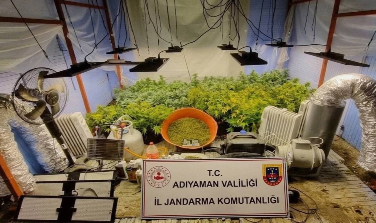 Adıyaman’da uyuşturucu operasyonu