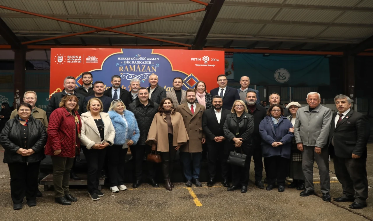 Bursa Büyükşehir’in sofrası Nilüfer Konak’ta kuruldu