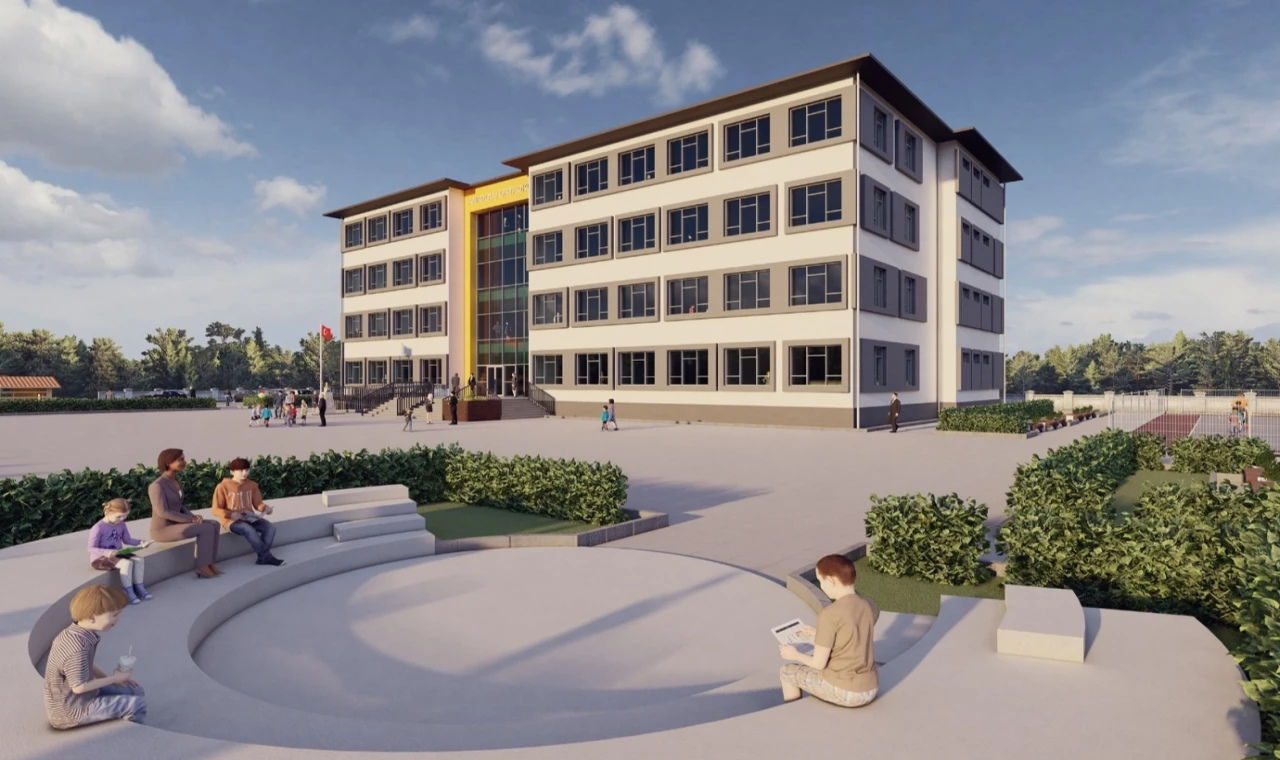 Bursa Kestel’de Musa Fırat Coştun Ortaokulu yeniden yapılıyor