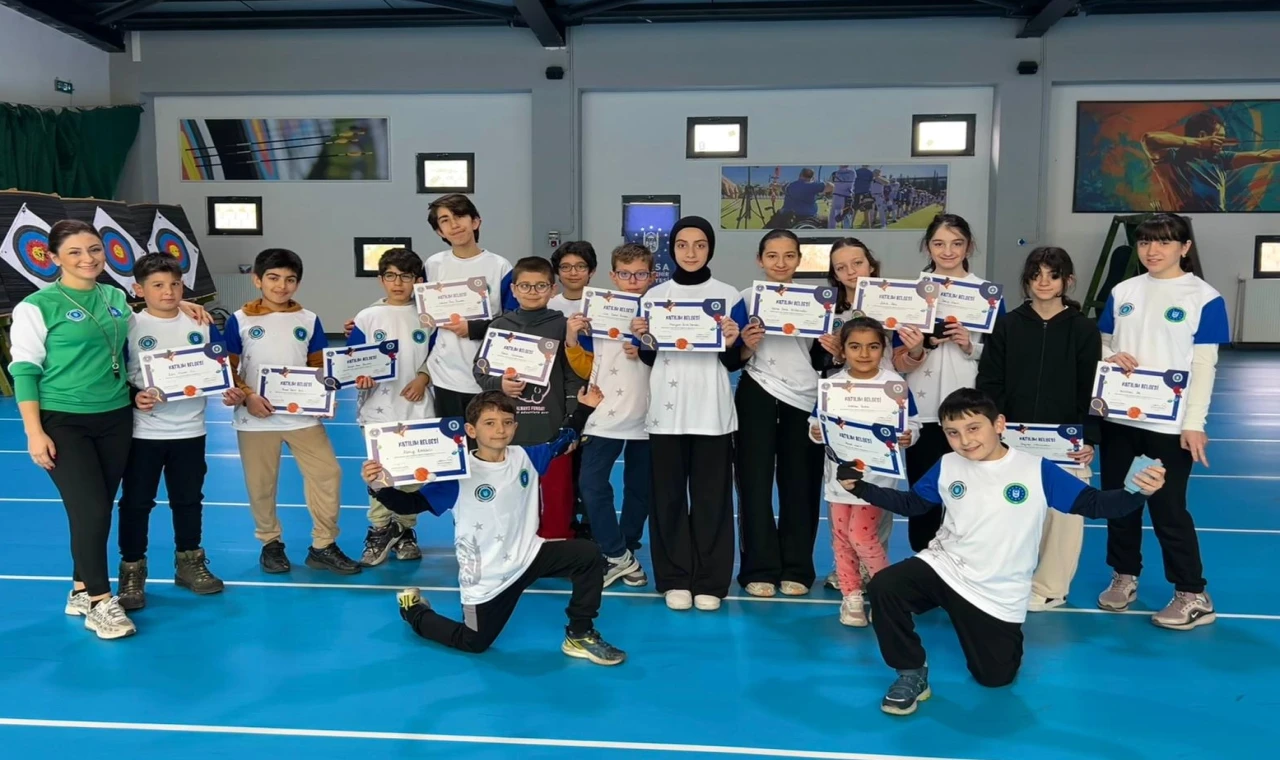 Bursa’da Kış Okullarında sertifika heyecanı