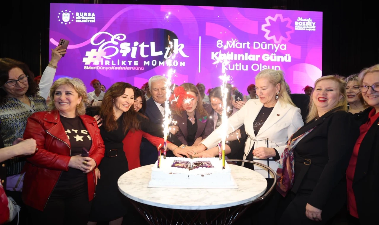 Bursalı kadınlarla ’güçlü kent’ mesajı