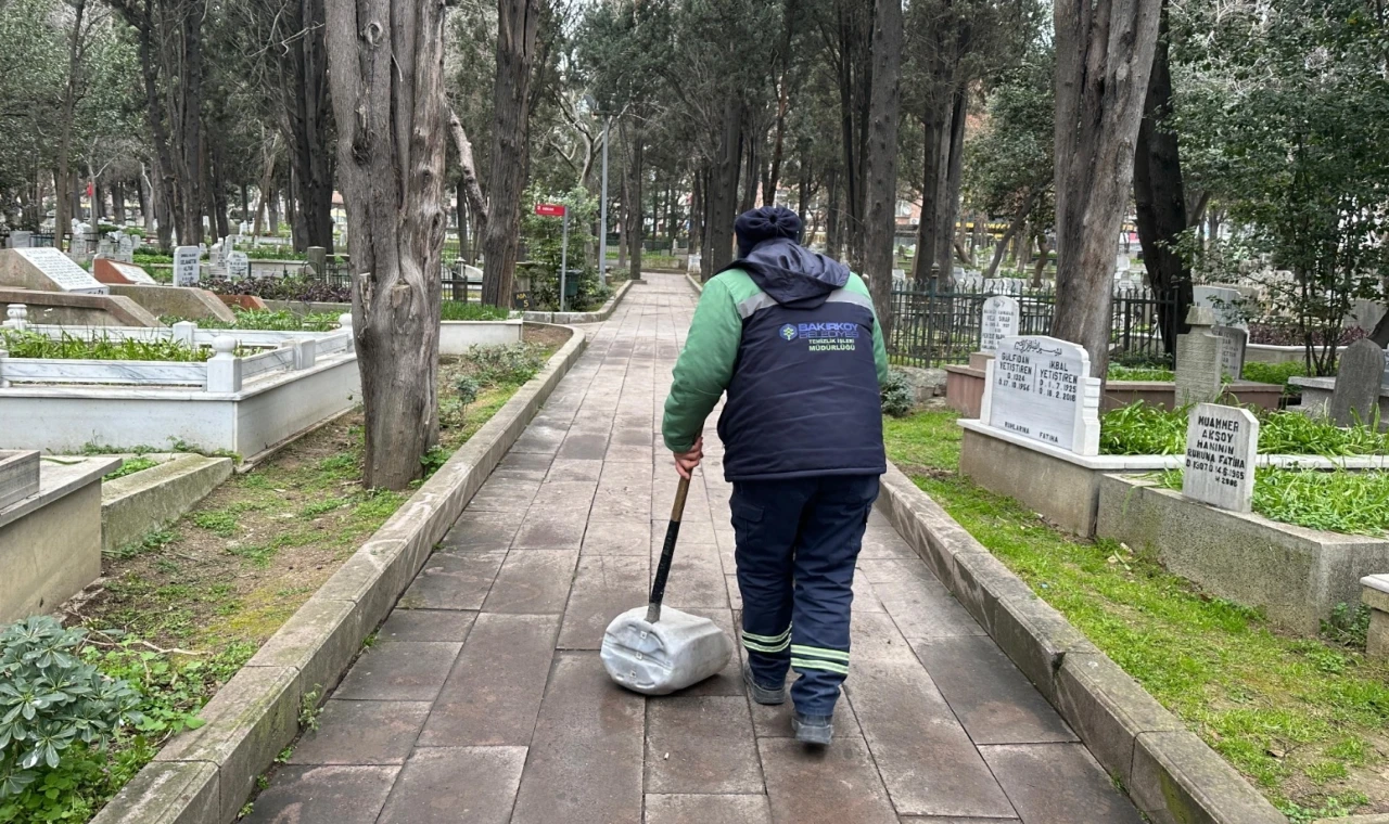 İstanbul Bakırköy’de bayram öncesi temizlik seferberliği