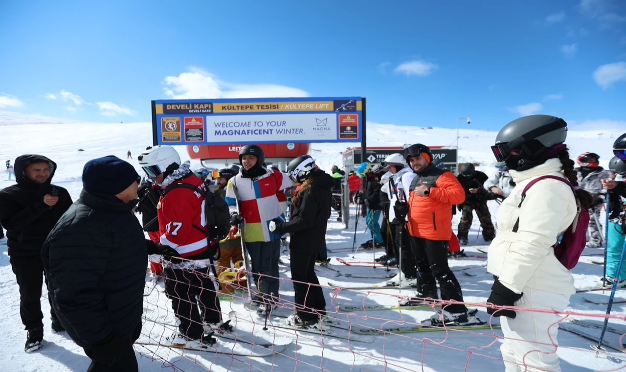 Kayseri Büyükşehir’in Erciyes gururu