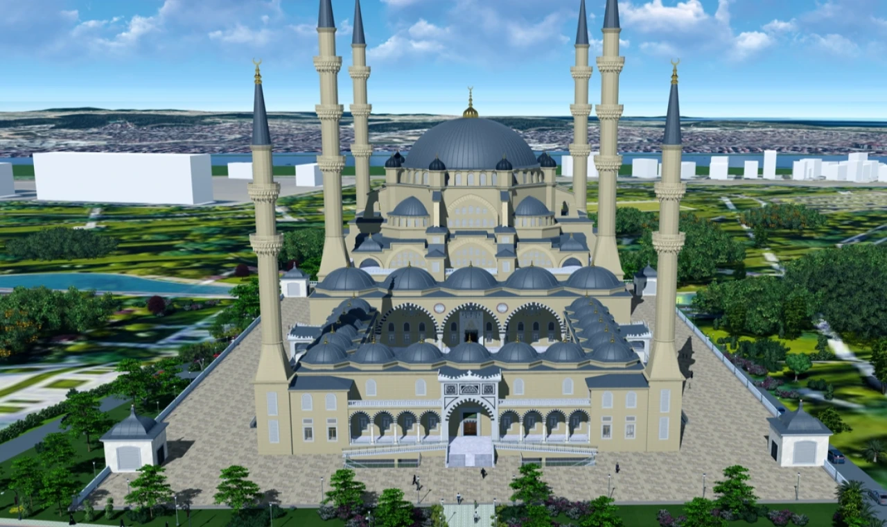 Kocaeli Büyükşehir’den Gebze’ye dev cami