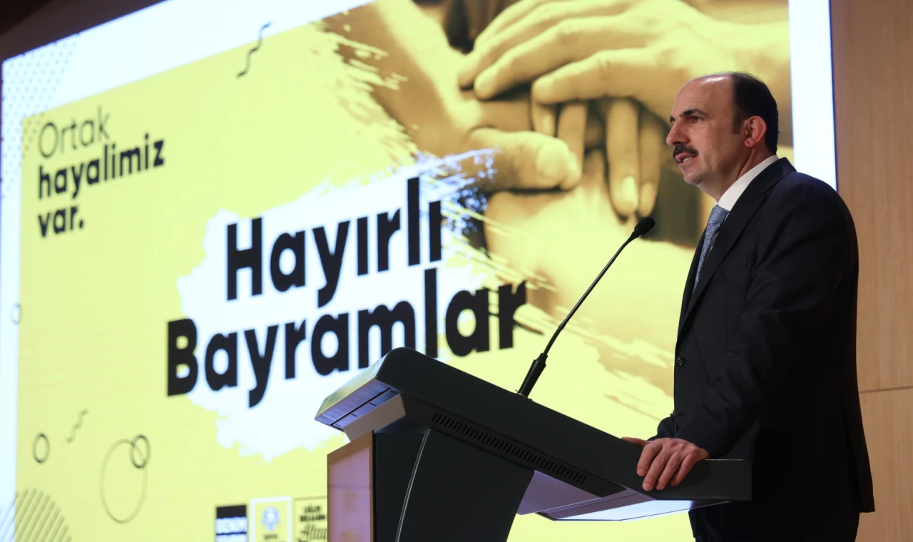 Konya Büyükşehir çalışanları bayramlaştı