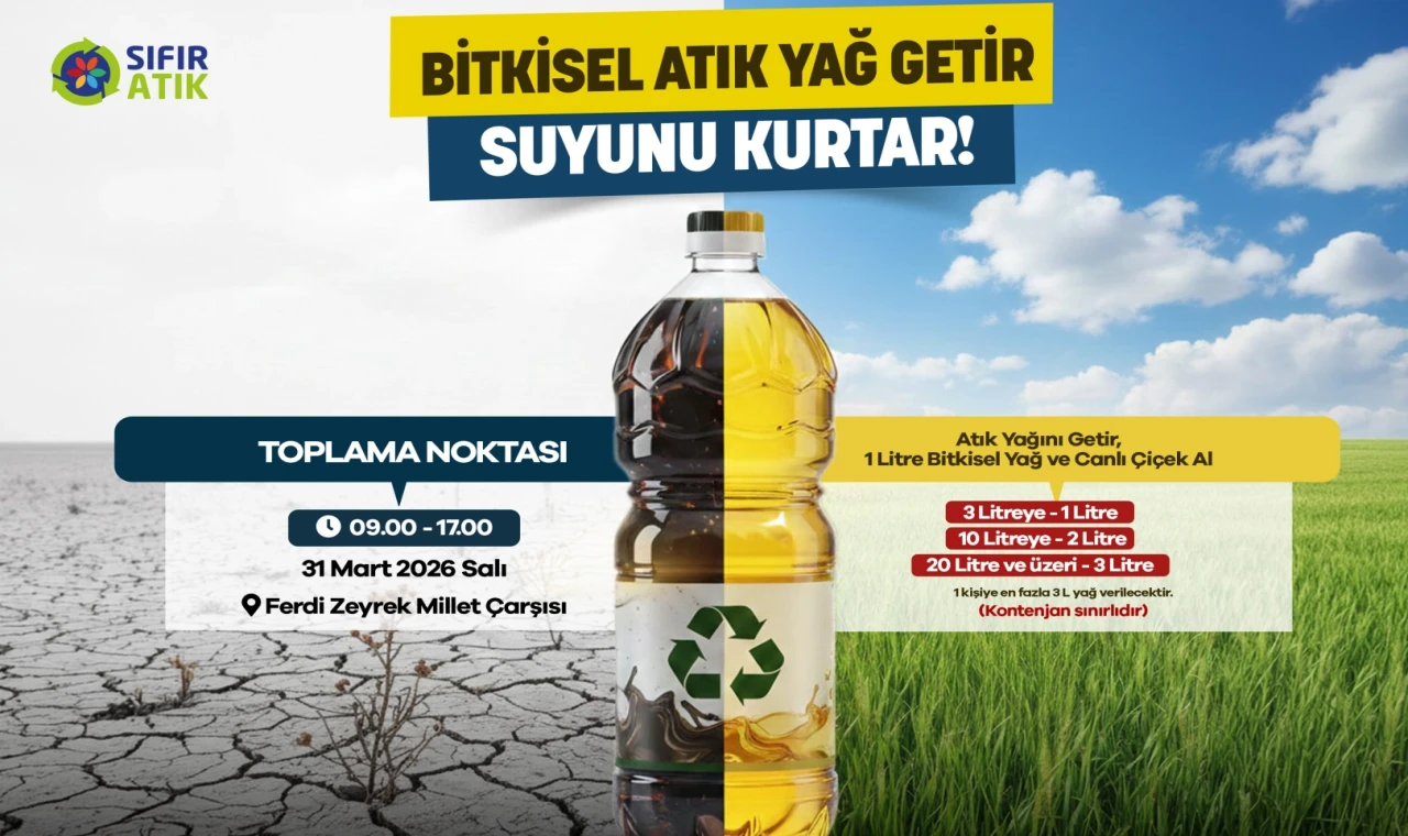 Manisa’dan çevreci ’atık yağ’ çağrısı