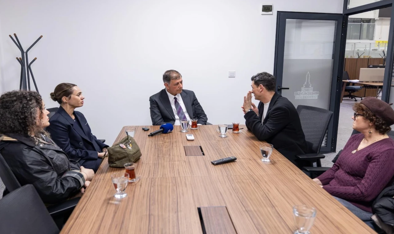 Minguzzi ailesinden Başkan Tugay’a ziyaret