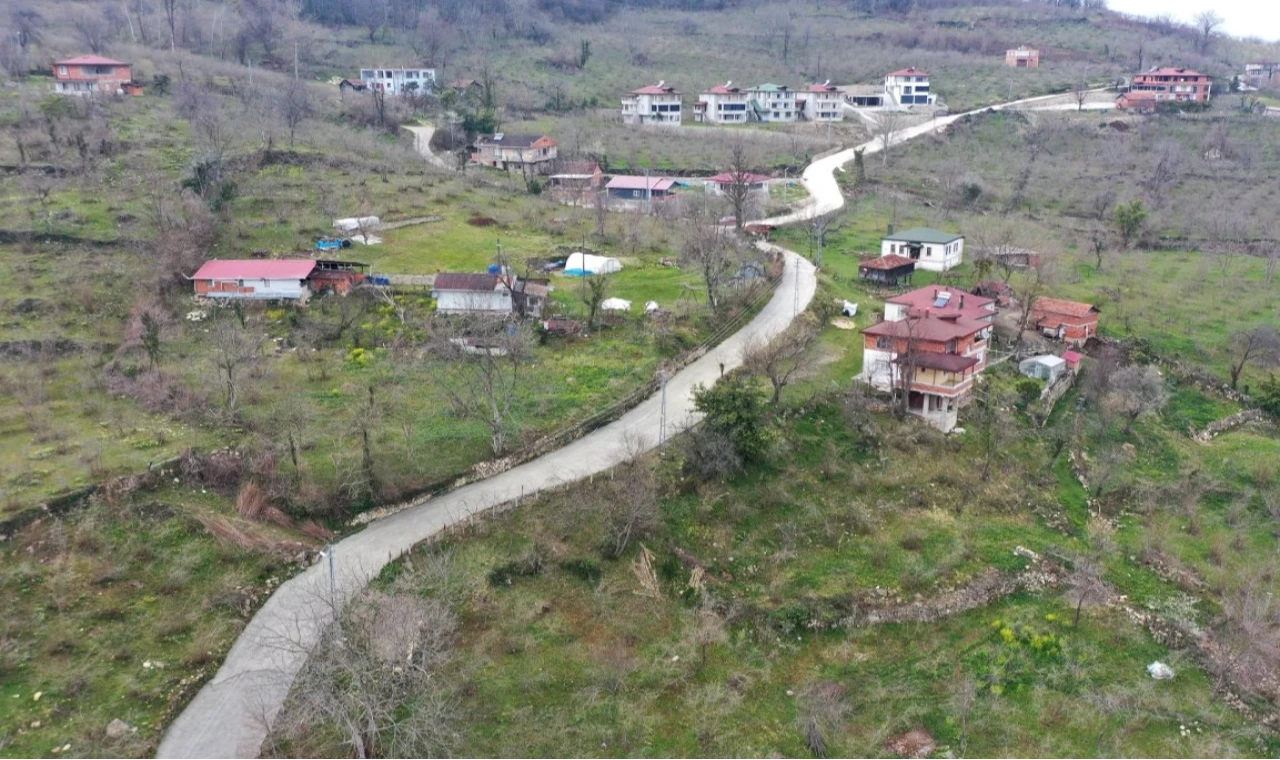 Ordu Fatsa’da beton yol konforu Bucaklı’ya ulaştı