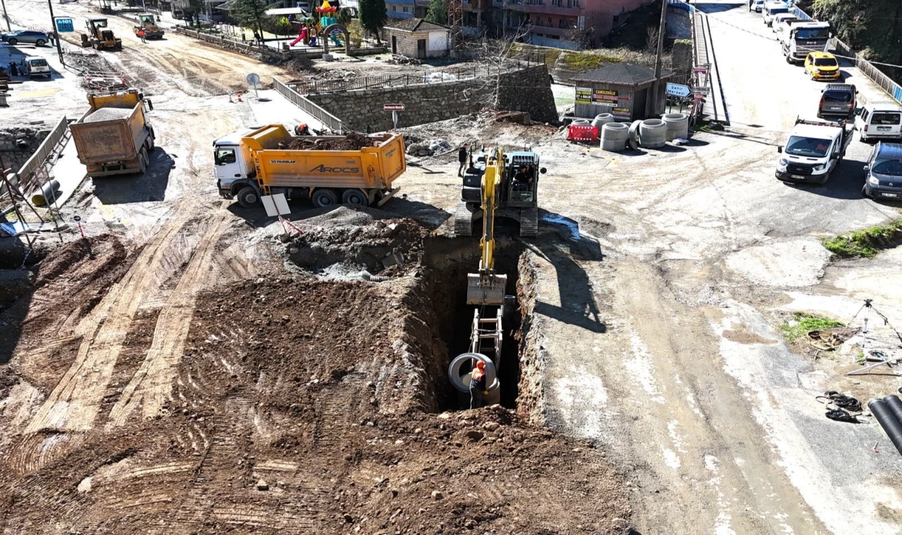 Trabzon Dernekpazarı’nda altyapı seferberliği