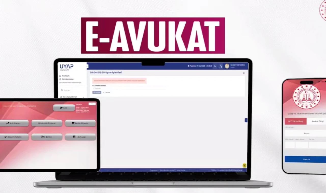 Adalette dijital dönüşüm... ”e-Avukat” uygulaması devrede