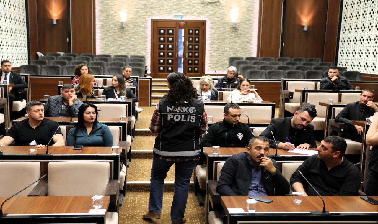 Ankara Keçiören’de özel güvenlik personeline ’Narko Kaan’ eğitimi