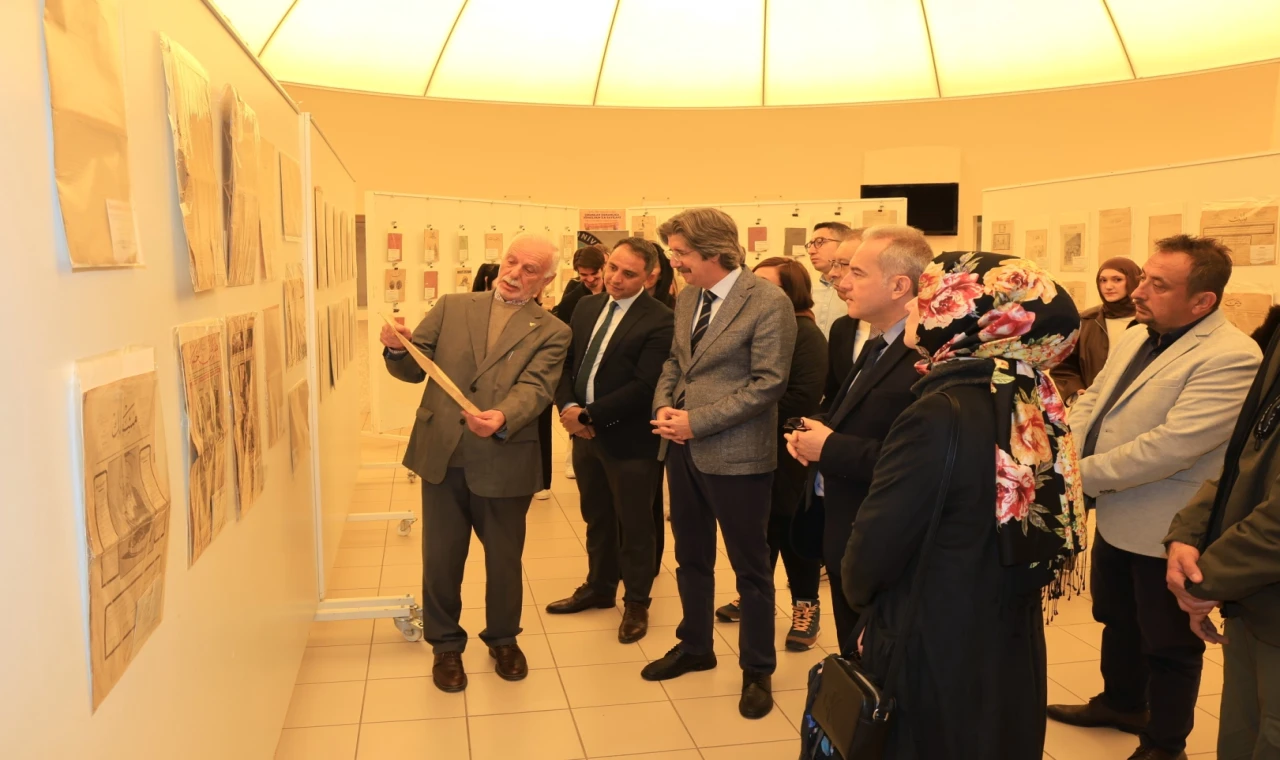 Bursa’da basın mirasının ilk adımları BUÜ’de sergileniyor