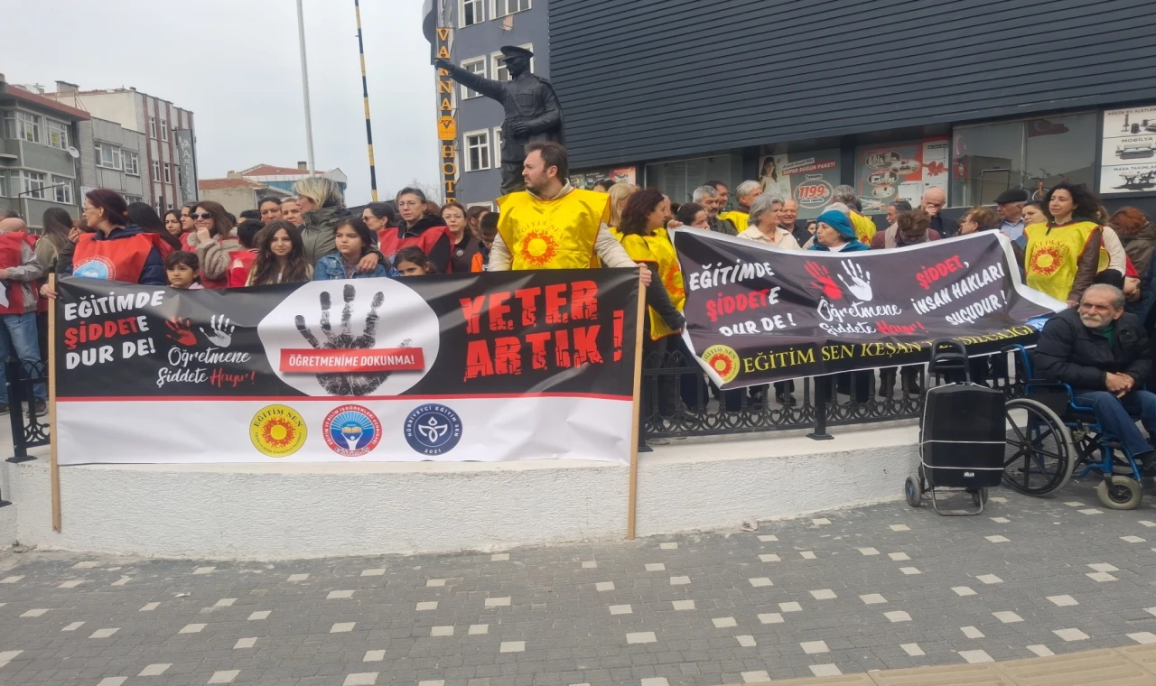 Edirne Keşan’da ”okulda şiddete” sessiz çığlık