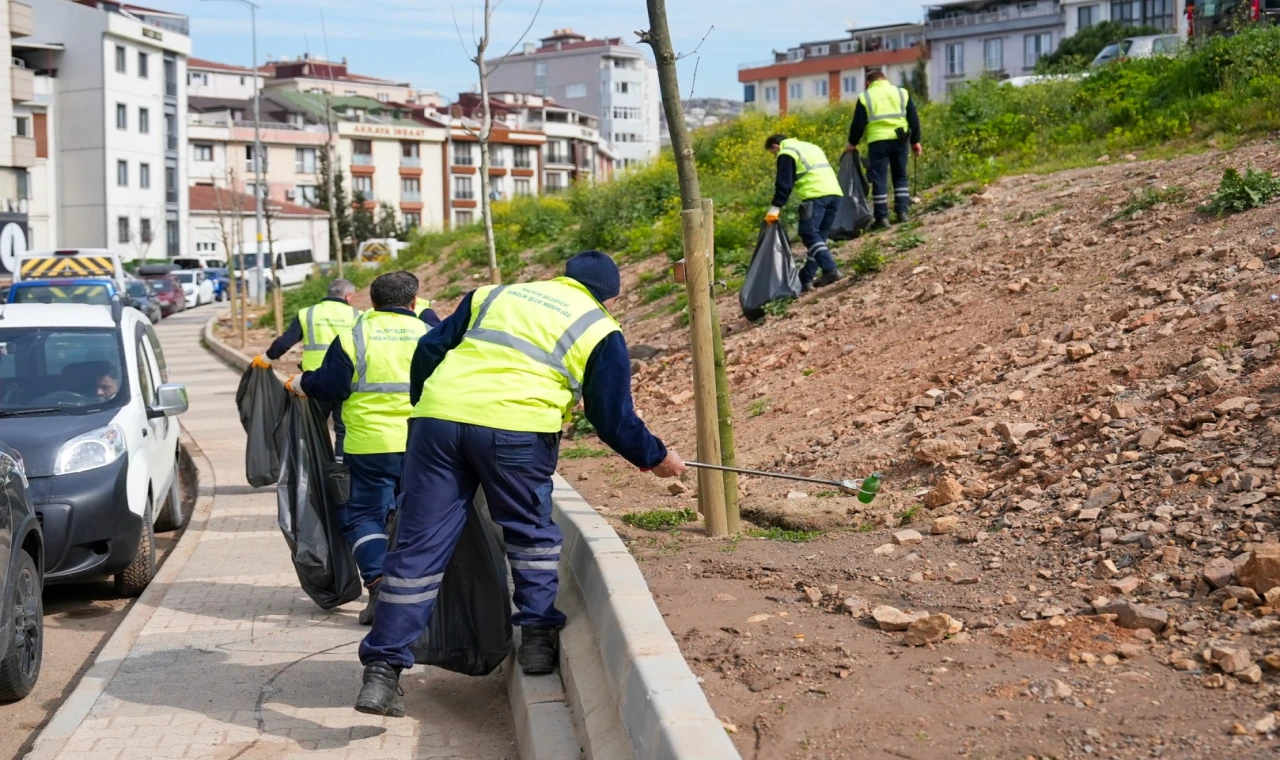 İstanbul Maltepe’de bahar temizliği