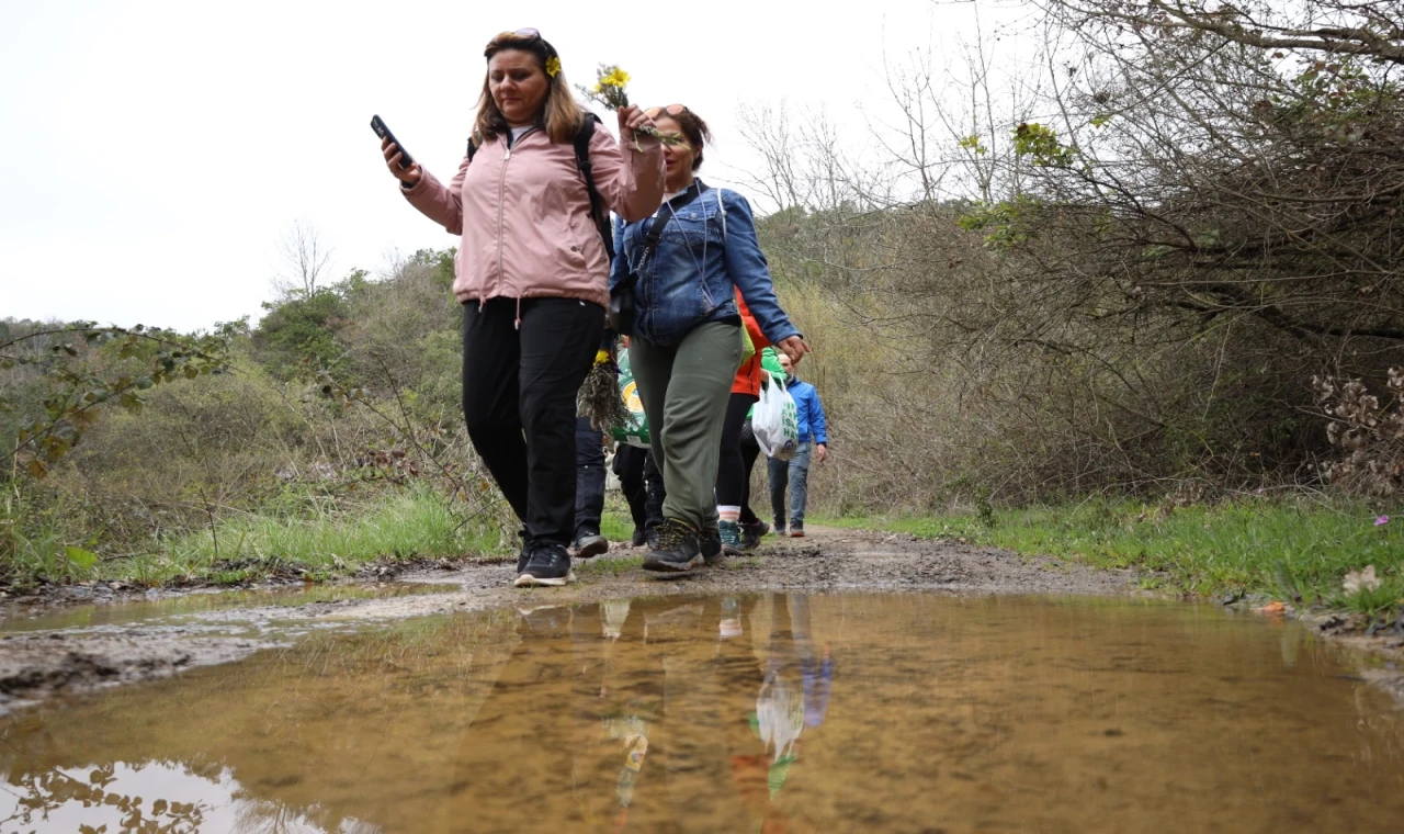 Kocaeli’de ’Bizim Köy’ün rotası Akpınar doğası oldu