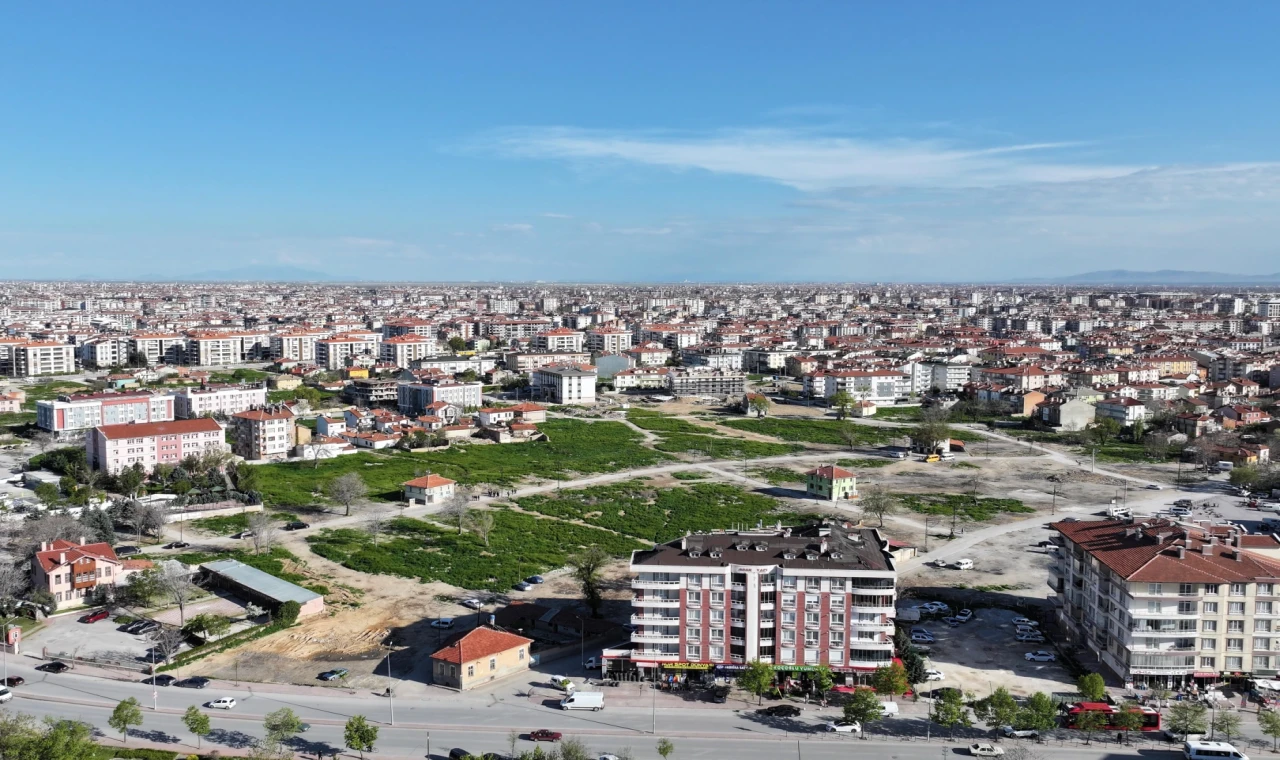 Konya’da kentsel dönüüşüm alanına yakın mercek