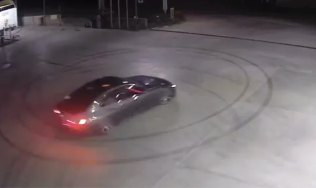 Osmangazi’de drift yapan sürücüye Jandarma’dan af yok!