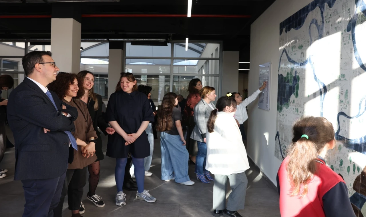 Şehrin hikayesini Nilüferli çocuklar çizdi