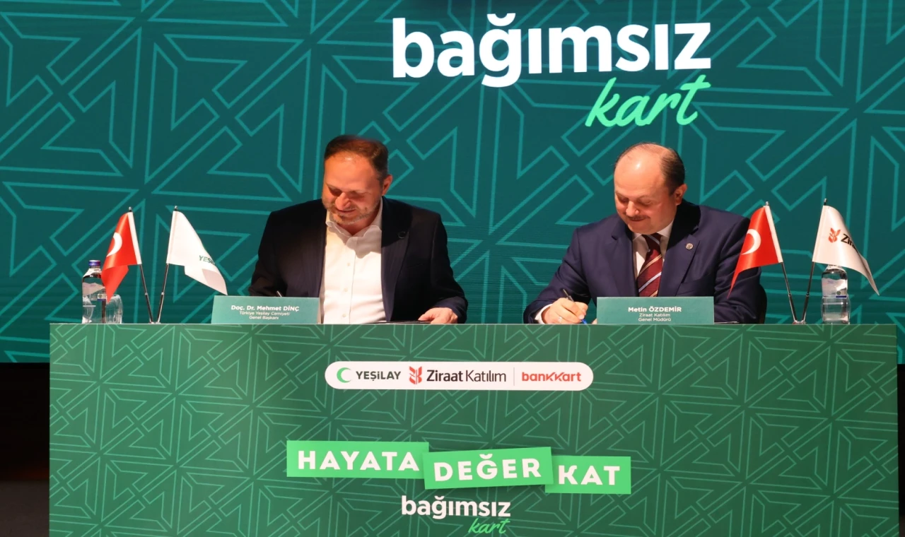 Ziraat Katılım ve Yeşilay’dan anlamlı iş birliği