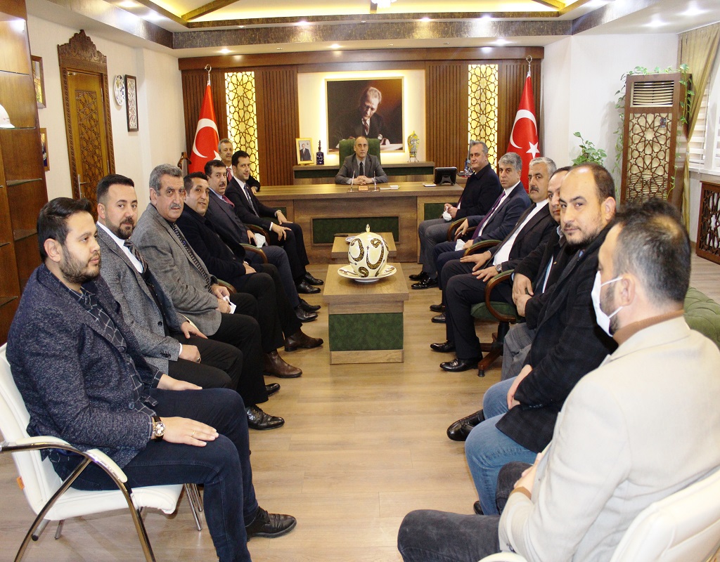 Milletvekili Kaya’dan Kaymakam İlhan’a ziyaret