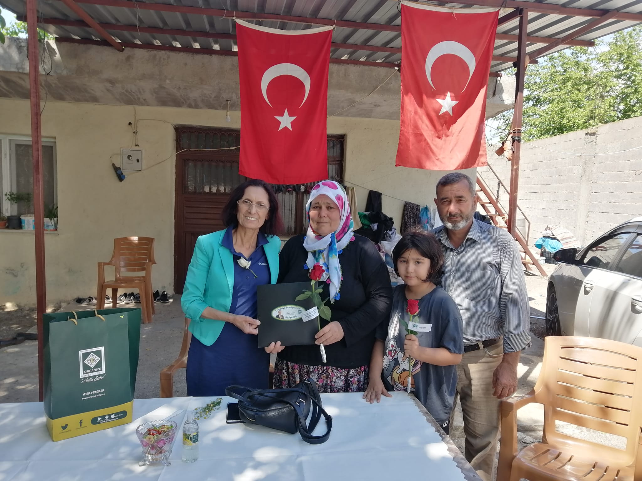 Osmaniye Belediyesi’nden Şehit Annelerine Anlamlı Ziyaret