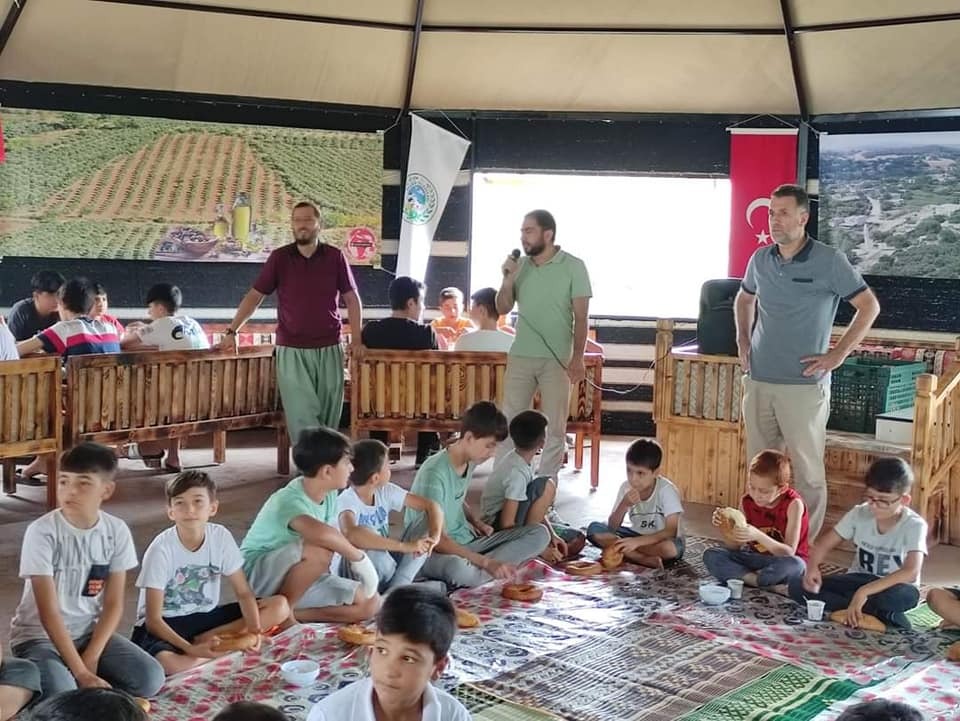 Ellek Millet Bahçesi, kurs öğrencilerini ağırladı