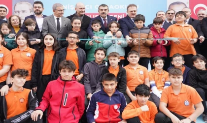 Bakan Tekin, Nişancı Ortaokulu’nun açılışını yaptı