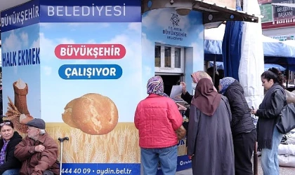 Aydın Büyükşehir Belediyesi Halk Ekmek Fabrikası Ramazan ayında da Aydınlılara hizmet vermeye devam ediyor
