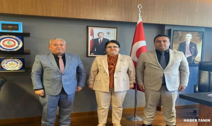 MHP'li Belediye Başkanı ve İl Genel Meclis Üyesinden Yanık'a Nazik Ziyaret