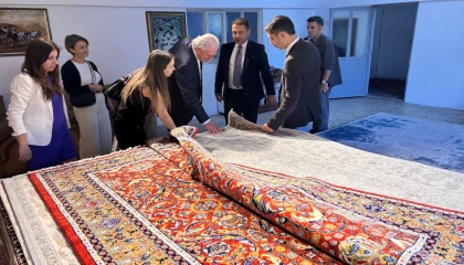 Demirci halıları yeni OSB’de dokunacak