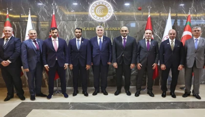 Dubai Odaları Başkanı, Ticaret Bakanlığı’nda... Türkiye BAE ticari ilişkileri değerlendirildi