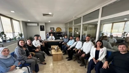 Keşan Belediyesi İmar ve Şehircilik Müdürü Benhur Felek’e ziyaret