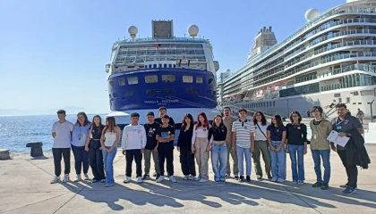 Bodrum Port’ta gençlere denizcilik ve çevre eğitimi