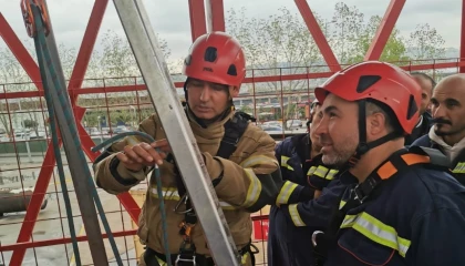 Kocaeli İtfaiye’den MİMAŞ personeline eğitim