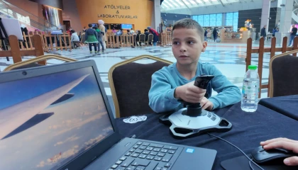 Konya Bilim Merkezi’nde öğrenciler dijital dünyayı keşfetti
