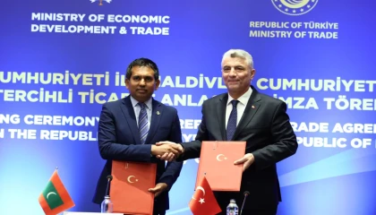 Türkiye ile Maldivler arasında ’Tercihli Ticaret’ protokolü