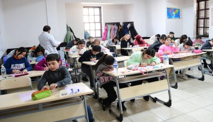 1300 öğrenciye ücretsiz deneme sınavı yapıldı