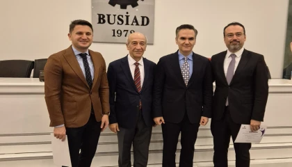 BUSİAD Evi’nde vergiyle ilgili gelişmeleri konuştular