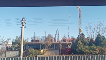 Edirne Keşan’da İnönü İlkokulu’nun yeni yüzü yükseliyor