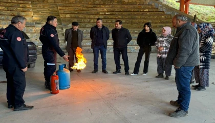 Muğla İtfaiyesi 330 mahallede eğitim verdi