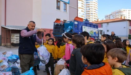 Selçuklu’da okullar sıfır atık yarıştı